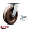 Service Caster 8 Inch Kingpinless High Temp Phenolic Wheel Swivel Caster with Swivel Lock SCC SCC-KP30S820-PHRHT-BSL - alternate 4